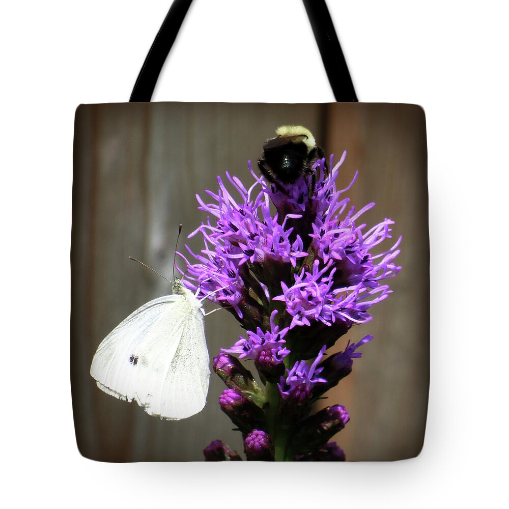 Team Work Tote Bag featuring the photograph Team Work by Leslie Montgomery