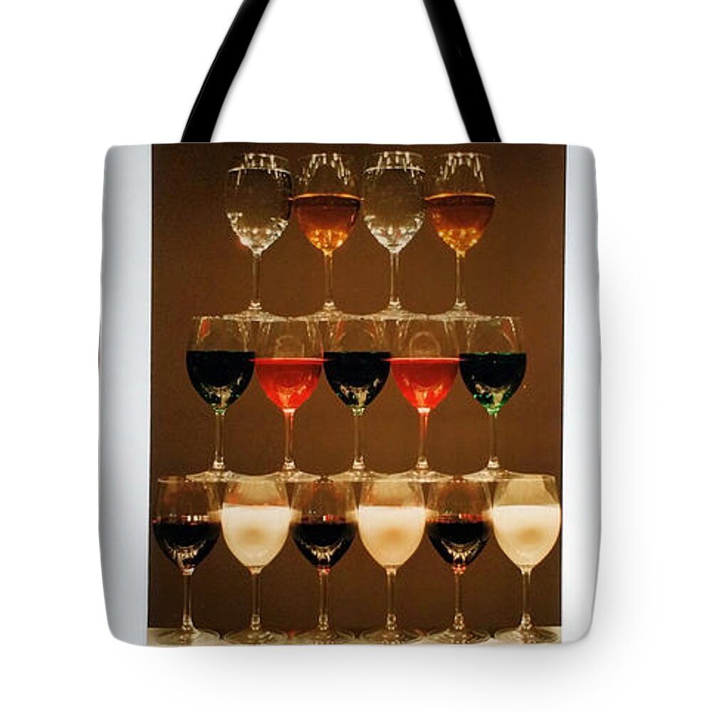  Tote Bag featuring the photograph Tears and Wine by James Lanigan Thompson MFA