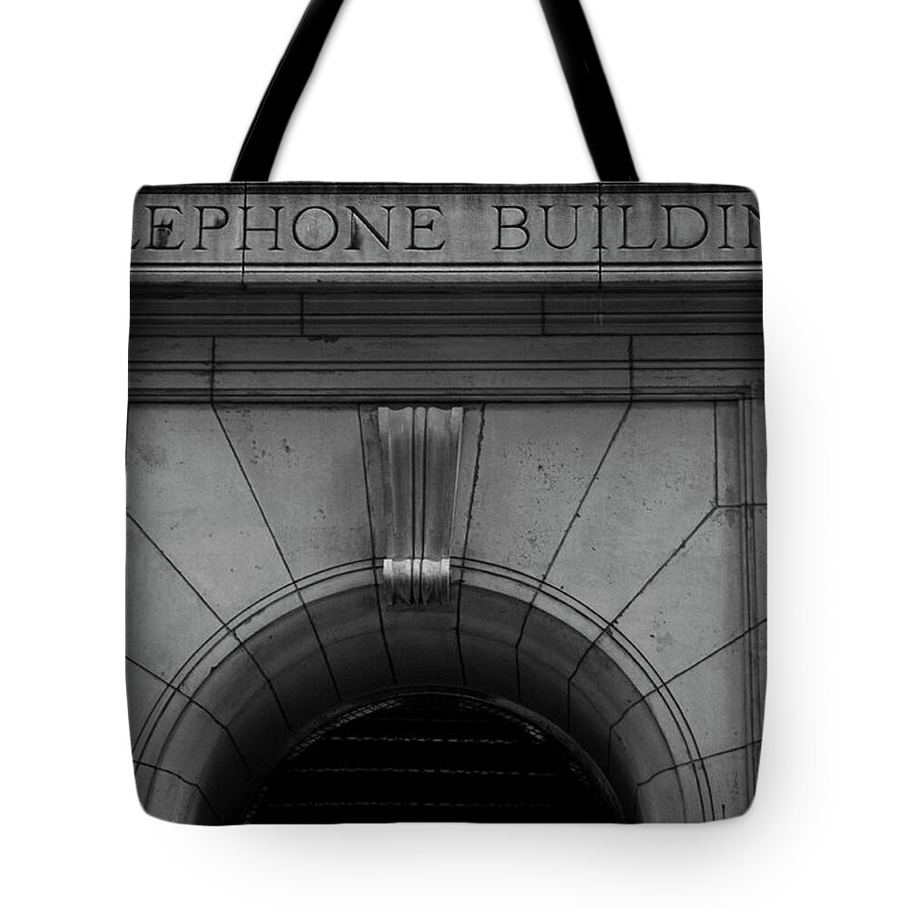 New York City; New York; Nyc; Manhattan; Telephone Building Tote Bag featuring the photograph Telephone Building in New York City by David Oppenheimer