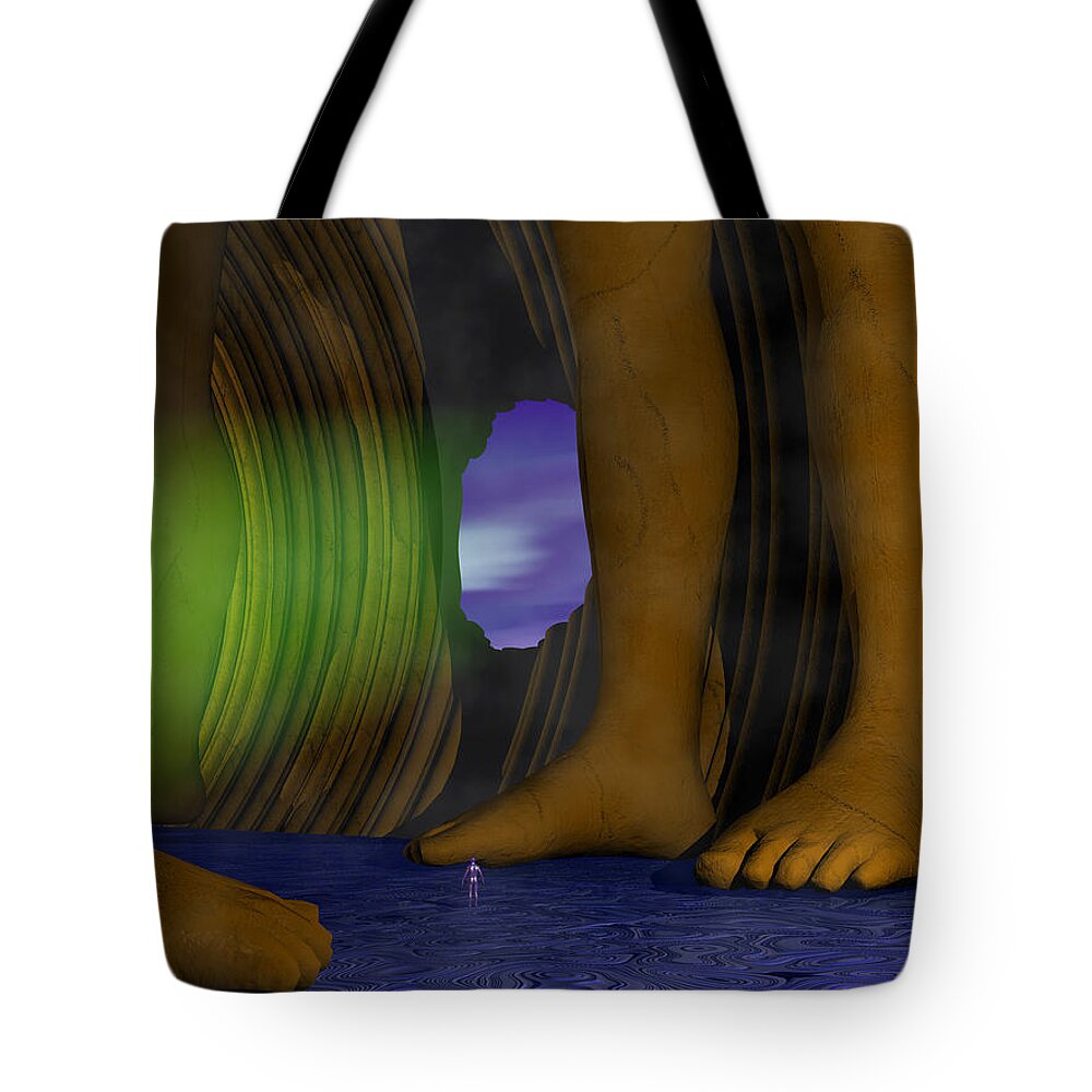 Temple Tote Bag featuring the photograph Temple Of The Gods by Mark Blauhoefer