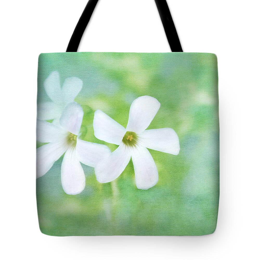 White Flowers Tote Bag featuring the photograph Tenderly Music by Marina Kojukhova