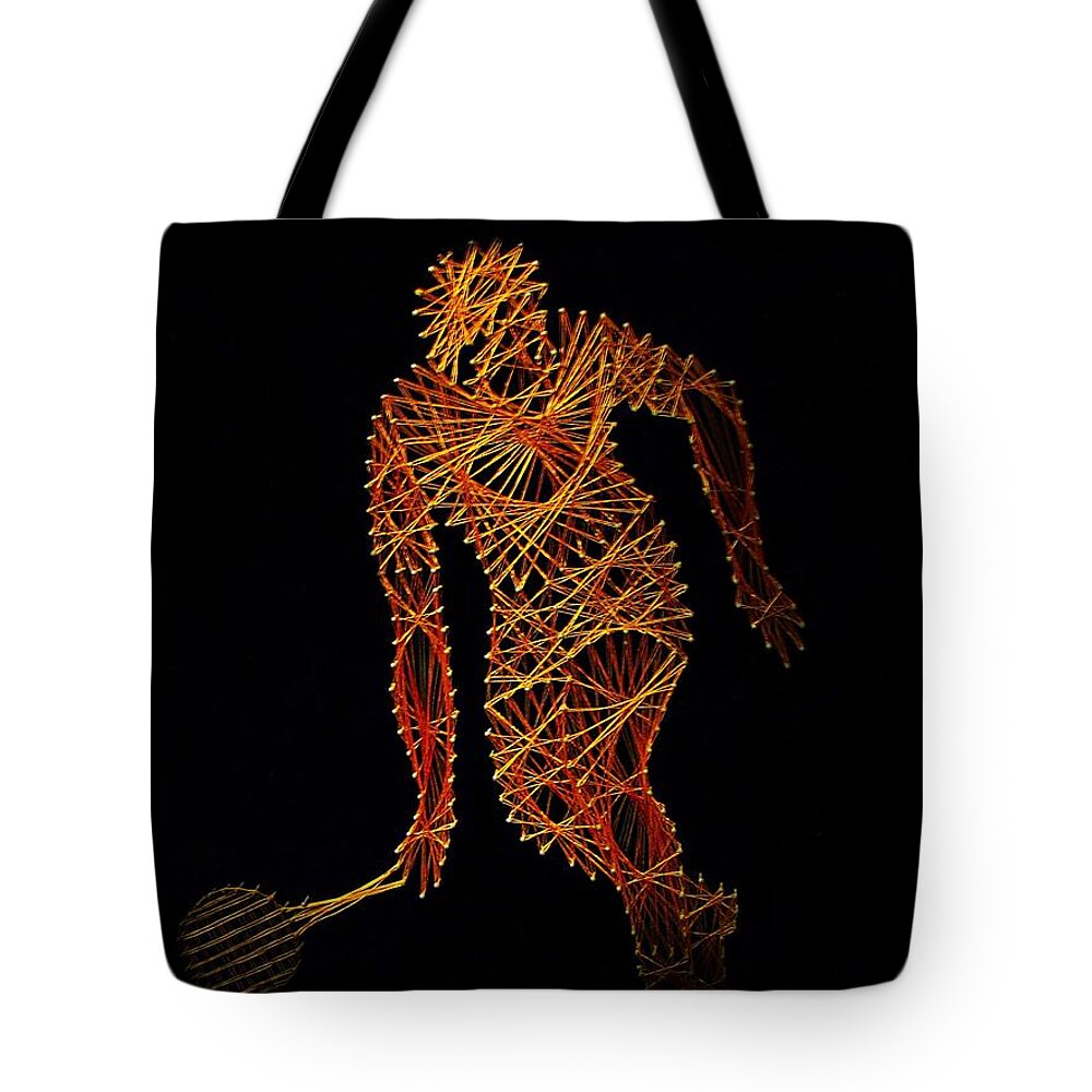 Tennis Tote Bag featuring the photograph Tennis by David Dehner