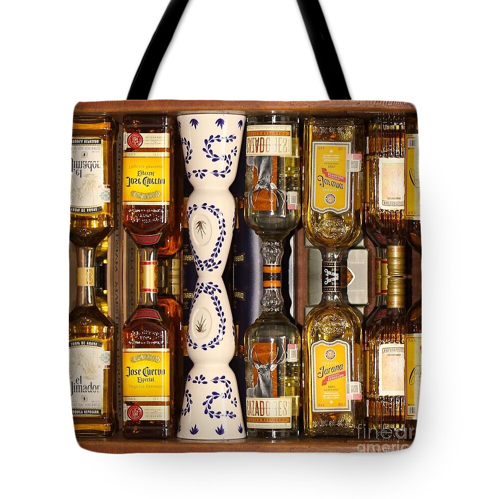 Tequila Tote Bag featuring the photograph Tequila Mirage by Alice Terrill