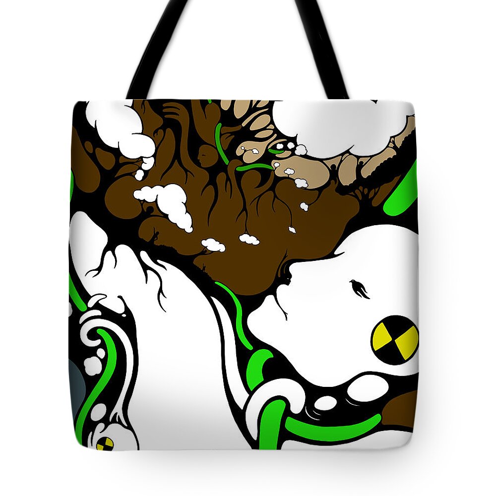 Female Tote Bag featuring the digital art Test Dummies by Craig Tilley
