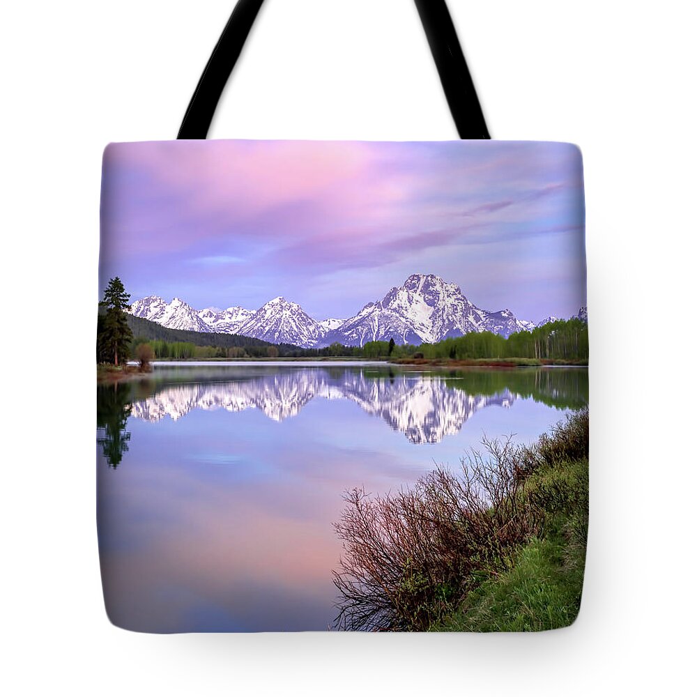 Grand Teton National Park Tote Bag featuring the photograph Teton Beauty by Jack Bell