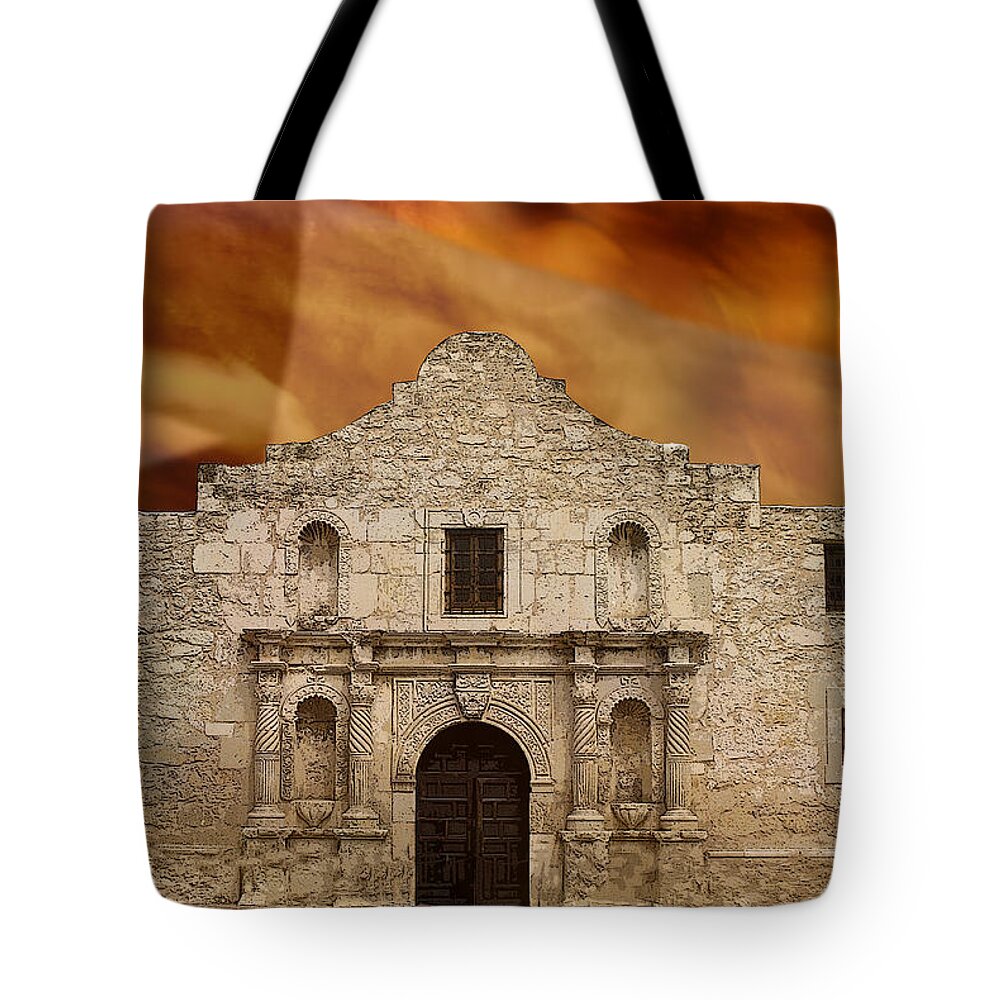 Americana Tote Bag featuring the photograph Texas Pride by Scott Read
