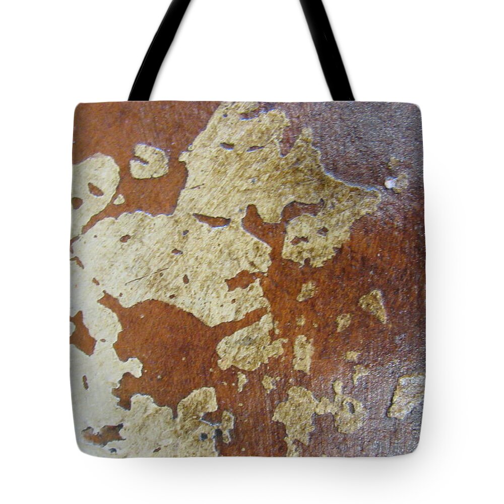 Rust Tote Bag featuring the digital art Texture #24 by Scott S Baker