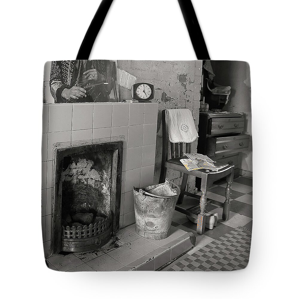 Art Tote Bag featuring the photograph The Art of Welfare. Recent history. by Elena Perelman