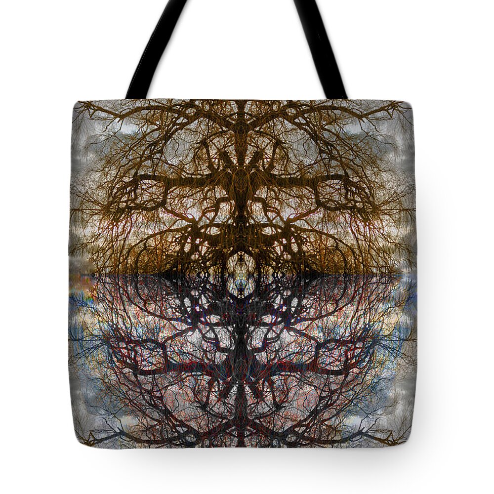 Clay Tote Bag featuring the photograph The Barking Yin Yang by Clayton Bruster