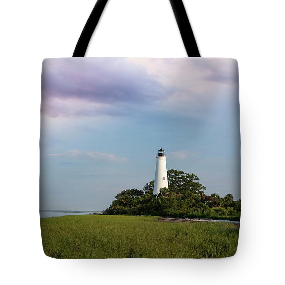 Lighthouses Tote Bag featuring the photograph The Beacon Of Saint Marks by DB Hayes