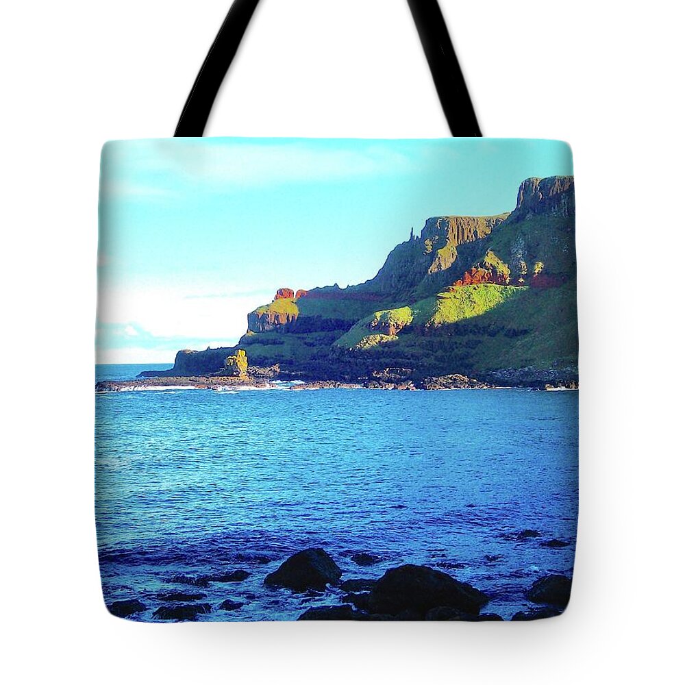Ireland Tote Bag featuring the photograph The Beauty of Northern Irelandd by Alan Lakin