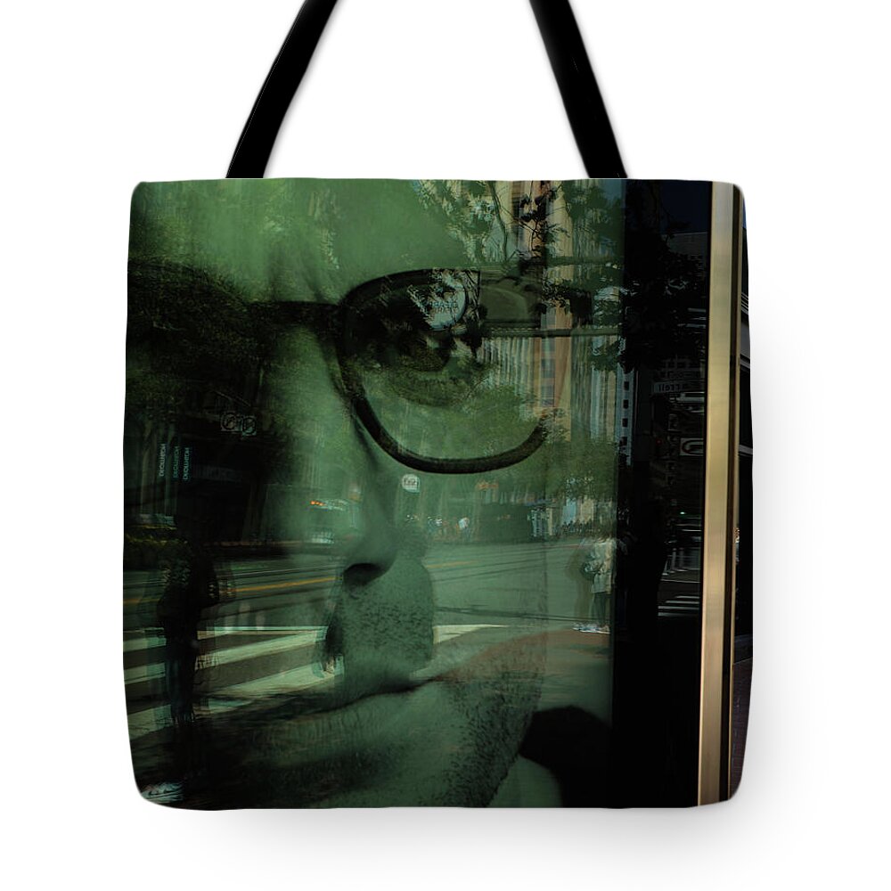 Street Photography Tote Bag featuring the photograph The better man by J C
