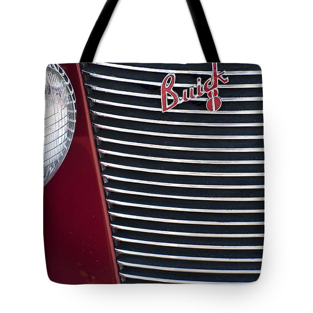 Classic Car Tote Bag featuring the photograph The Buick V8 by Doug Davidson