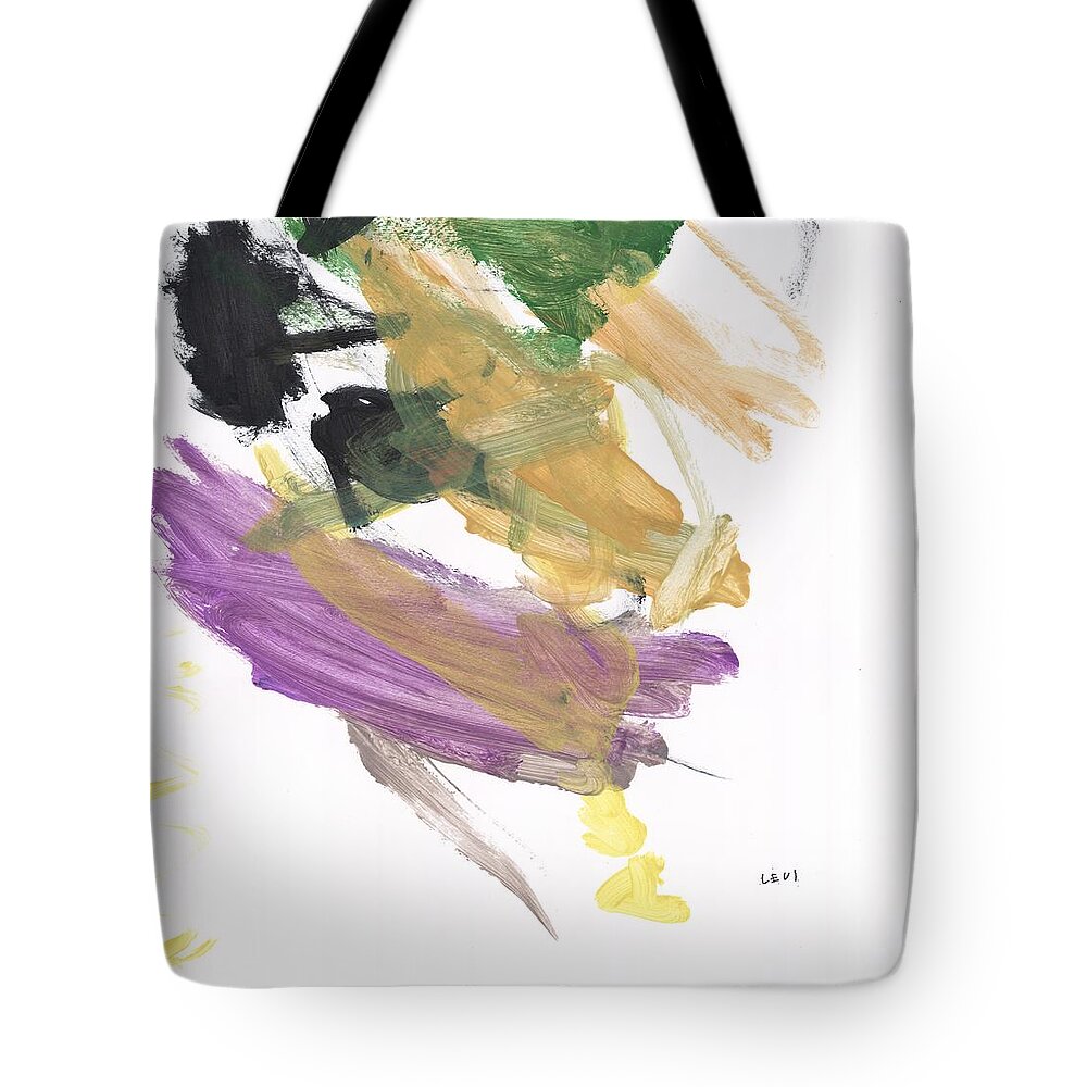 Innerview Tote Bag featuring the painting The Carrot Garden by Levi