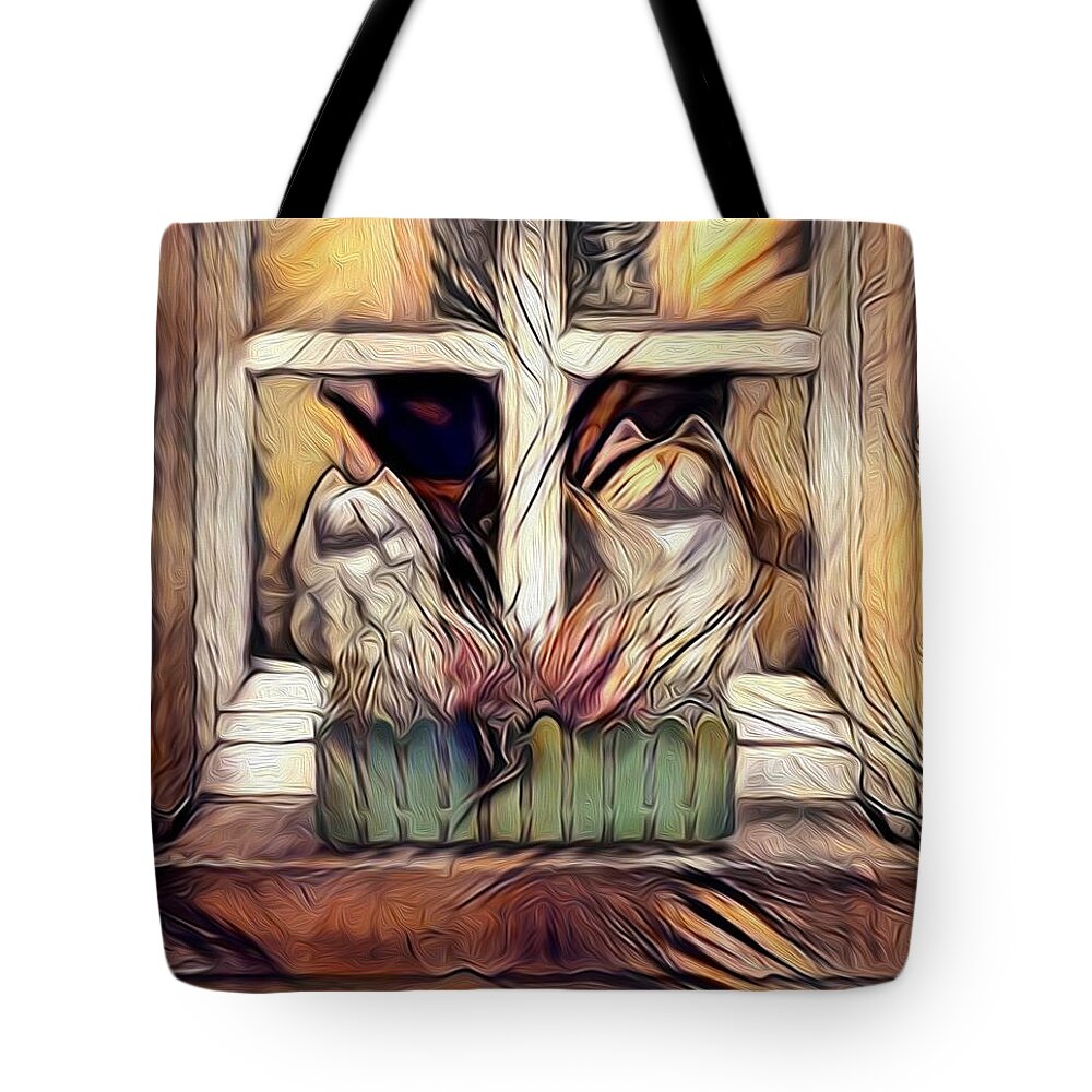 Cats Tote Bag featuring the photograph The Cats of Wierthiem, Germany by Jim Pavelle