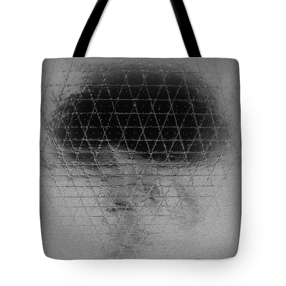Abstract Tote Bag featuring the photograph The Cell by Matt Cegelis