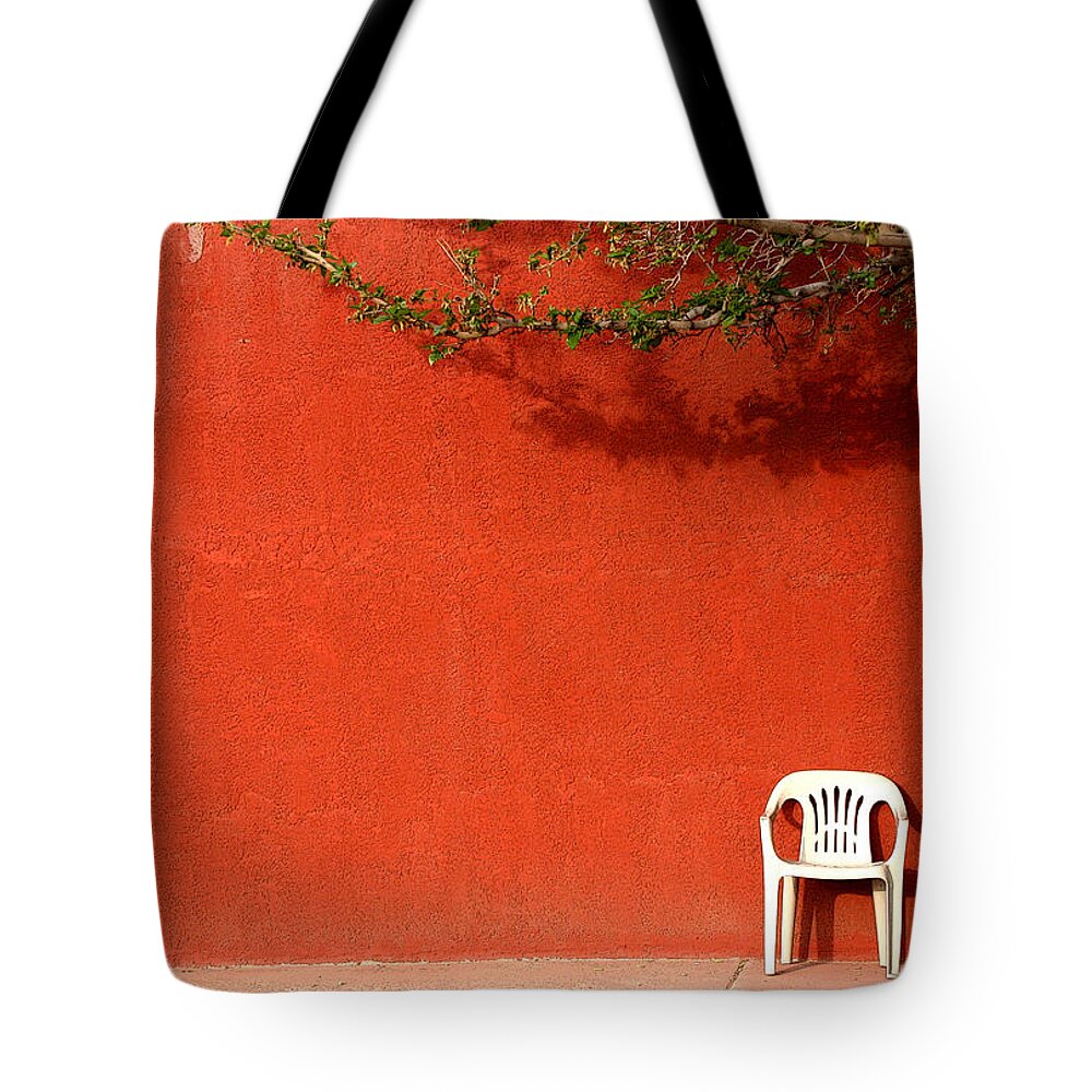 Chair Tote Bag featuring the photograph The Chair by Joe Kozlowski