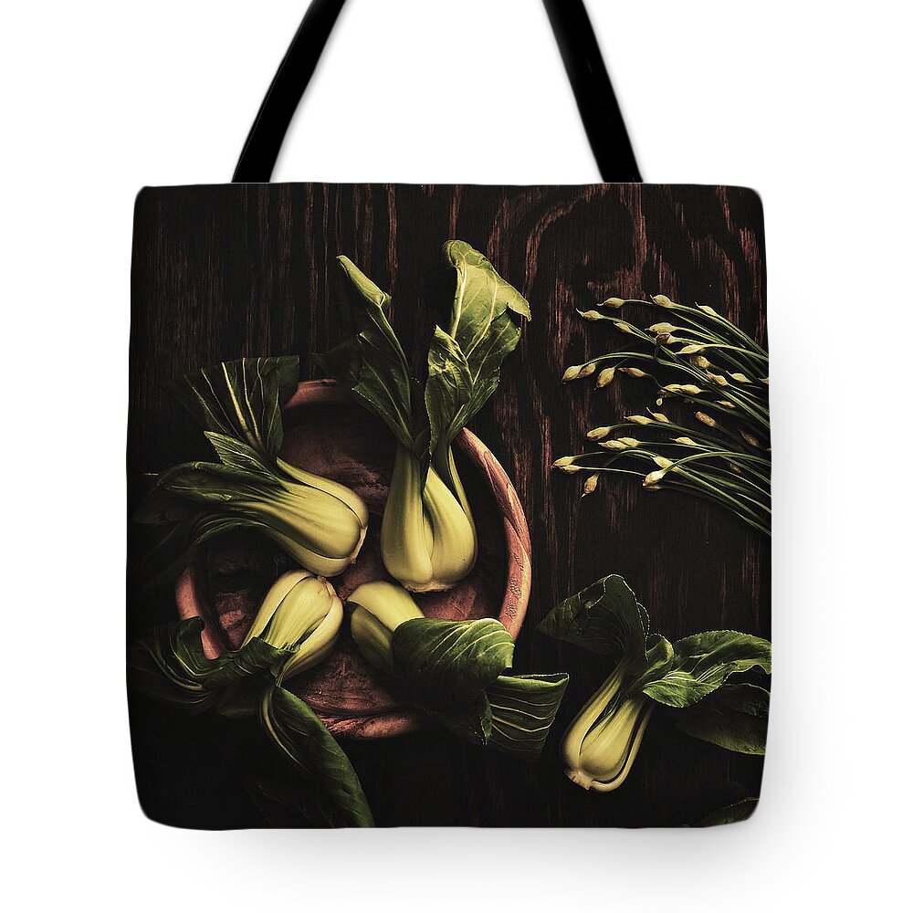 The Chinese Table Tote Bag featuring the photograph The Chinese Table by Susan Maxwell Schmidt