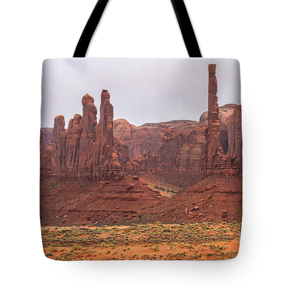 Red Stanchions Tote Bag featuring the photograph The Stones Cry Out by Jim Garrison