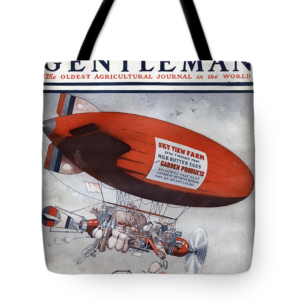 1919 Tote Bag featuring the photograph The Country Gentleman by Granger