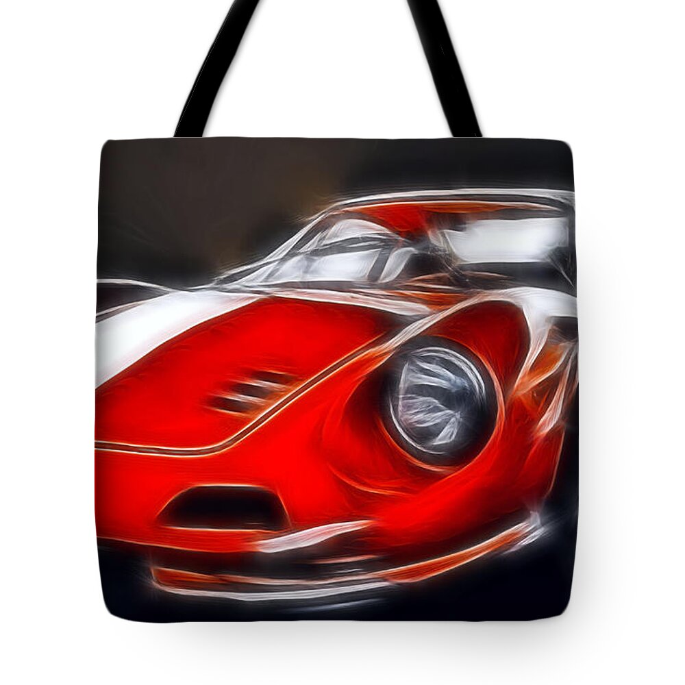 Auto Tote Bag featuring the photograph The DINO by Joachim G Pinkawa