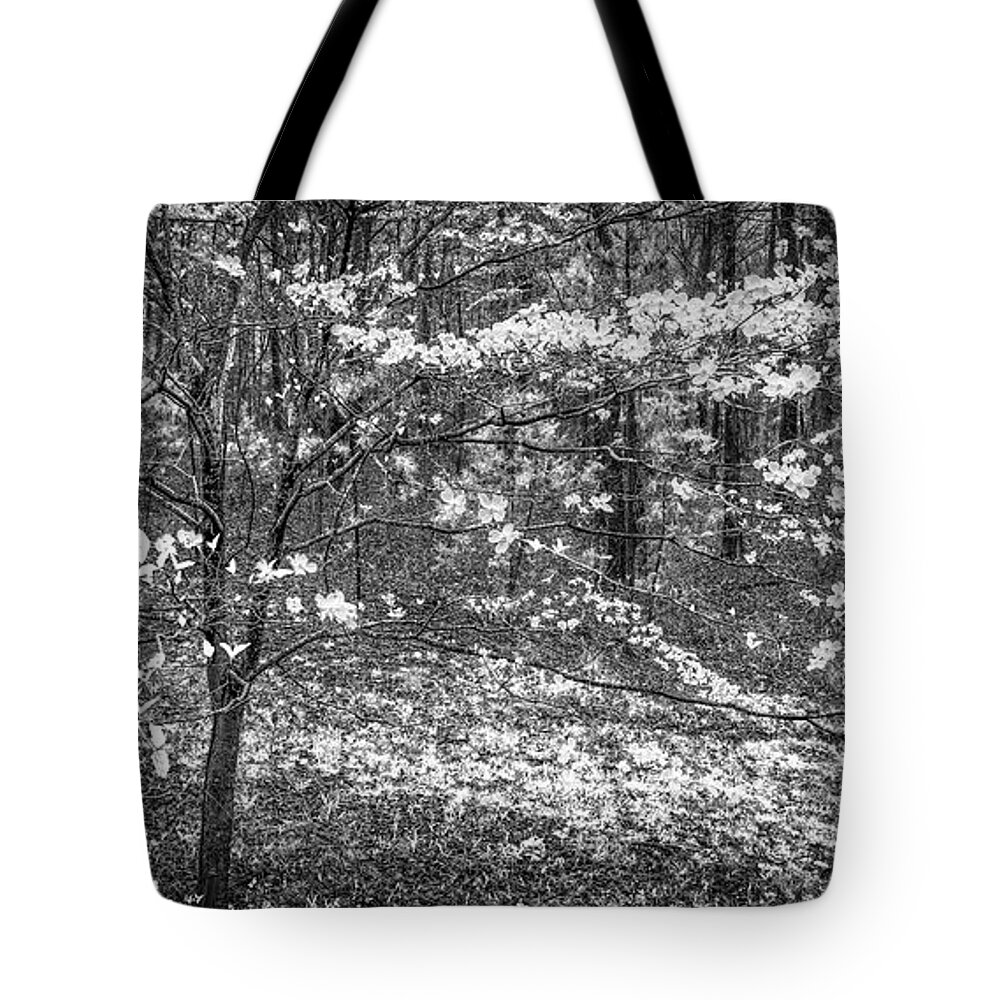 Dogwood Tote Bag featuring the photograph The Dogwoods are Blooming it must be Spring. by Phil And Karen Rispin