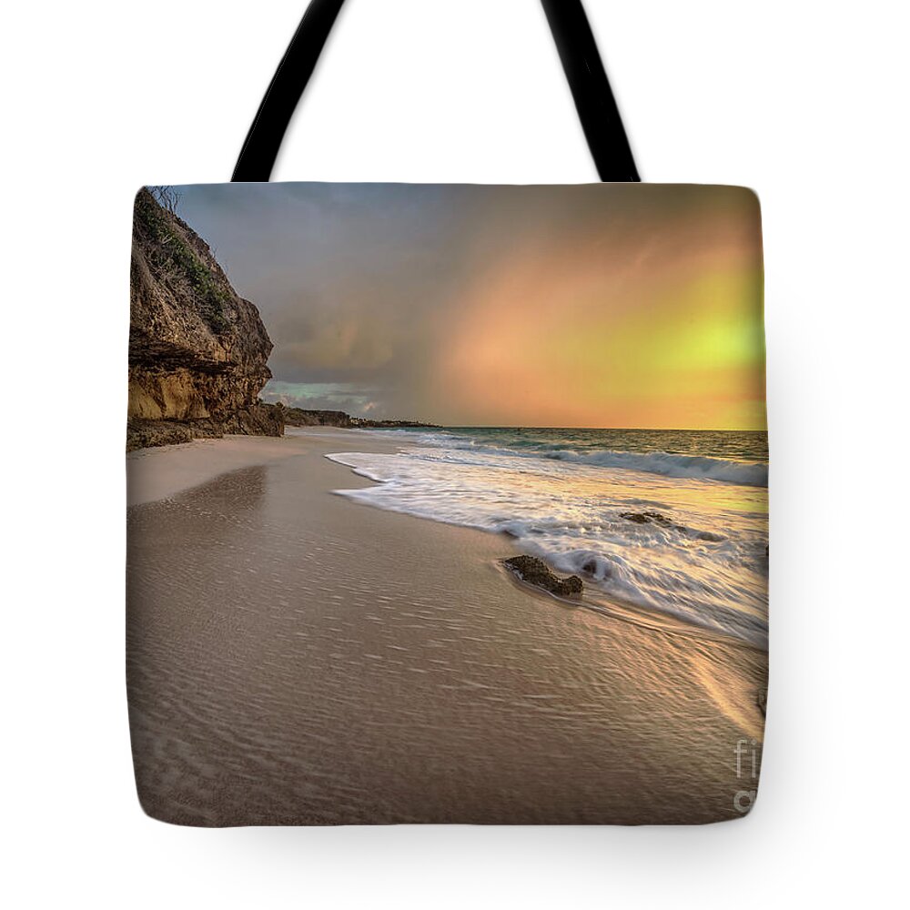  Tote Bag featuring the photograph The East Glow by Hugh Walker
