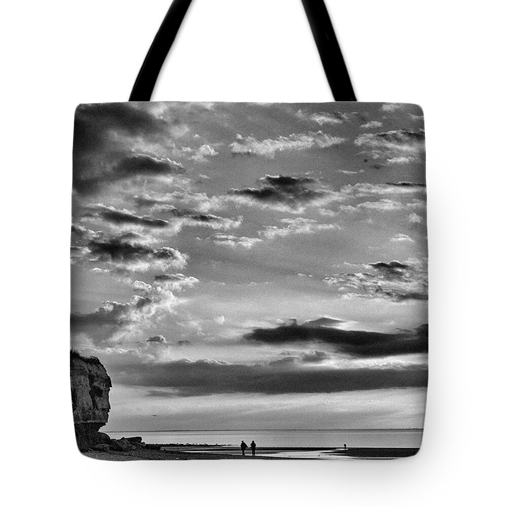 Natureonly Tote Bag featuring the photograph The End Of The Day, Old Hunstanton by John Edwards