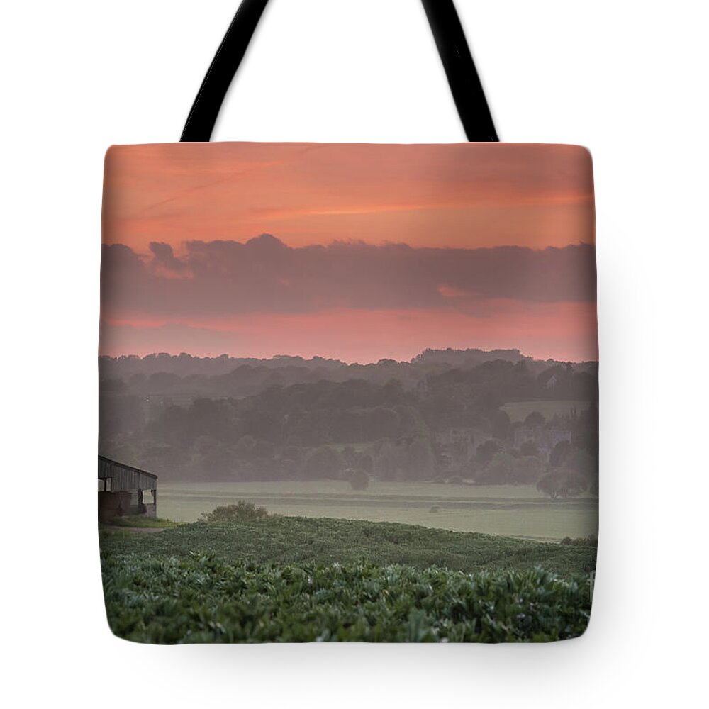 English Tote Bag featuring the photograph The English Landscape 2 by Perry Rodriguez