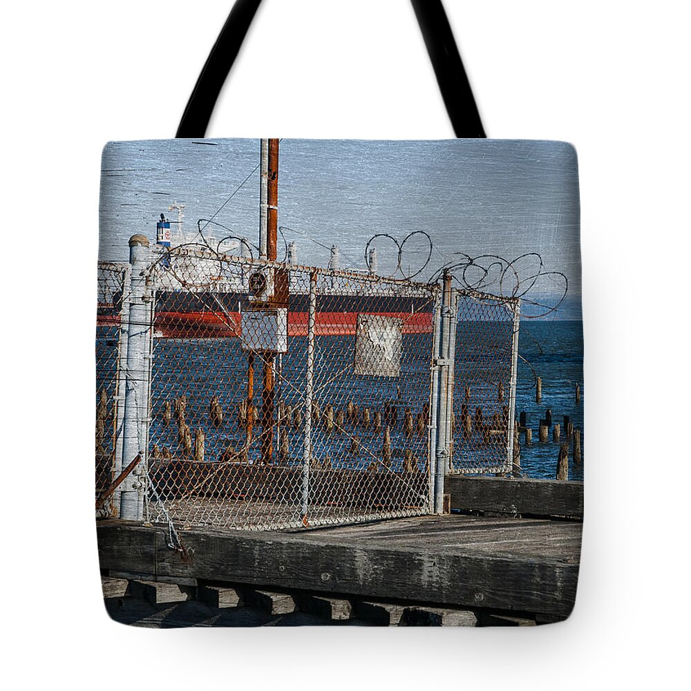 Abandoned Tote Bag featuring the photograph The Fate of Business by Robert Potts