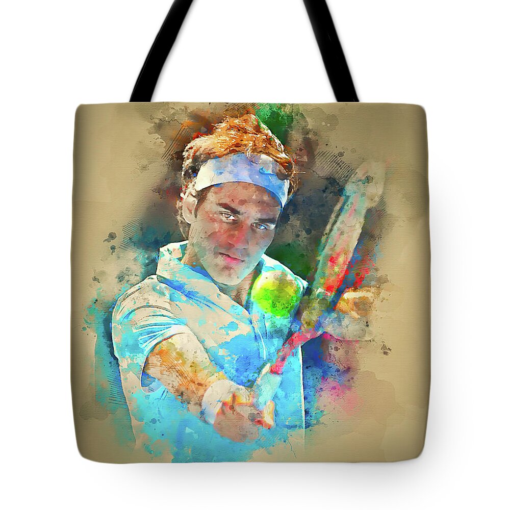 Celebs Tote Bag featuring the photograph The Fed by Jack Torcello