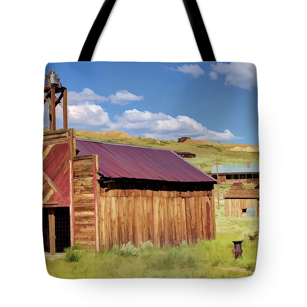 Bodie Tote Bag featuring the photograph The Firehouse by Ricky Barnard