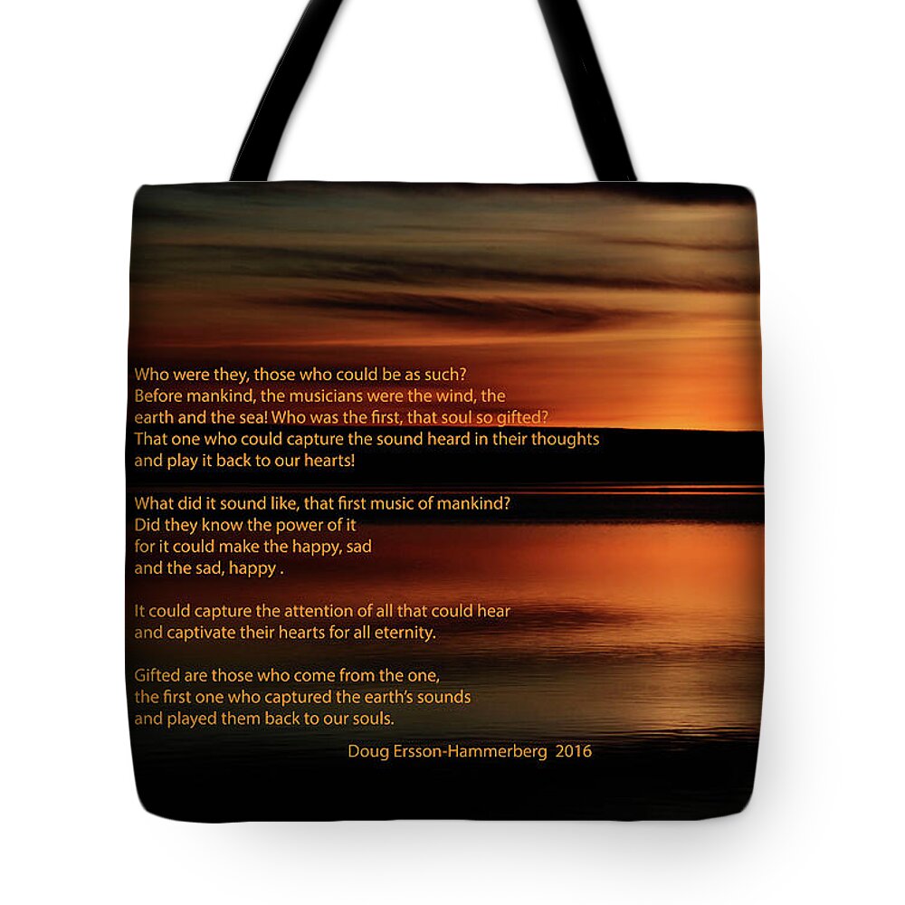 Elements Tote Bag featuring the photograph The First Musicians by Whispering Peaks Photography