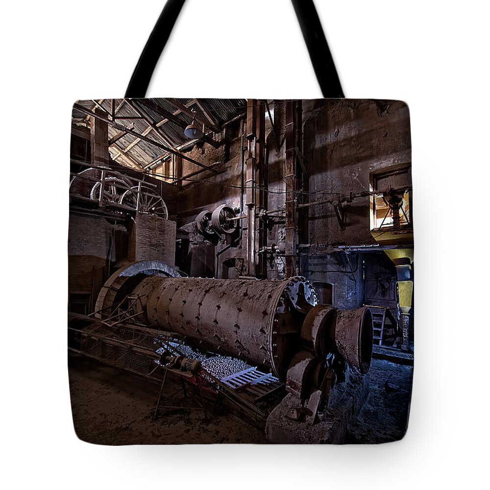 Archeologia Industriale Tote Bag featuring the photograph The Furnace And The Rocket 2 La Fornace E Il Razzo 2 by Enrico Pelos