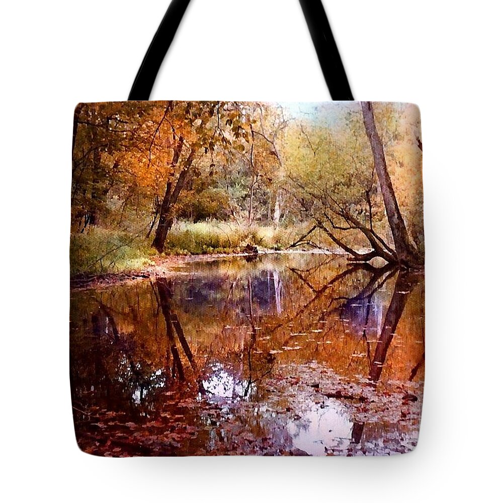 Water Tote Bag featuring the photograph The Glade by David Neace