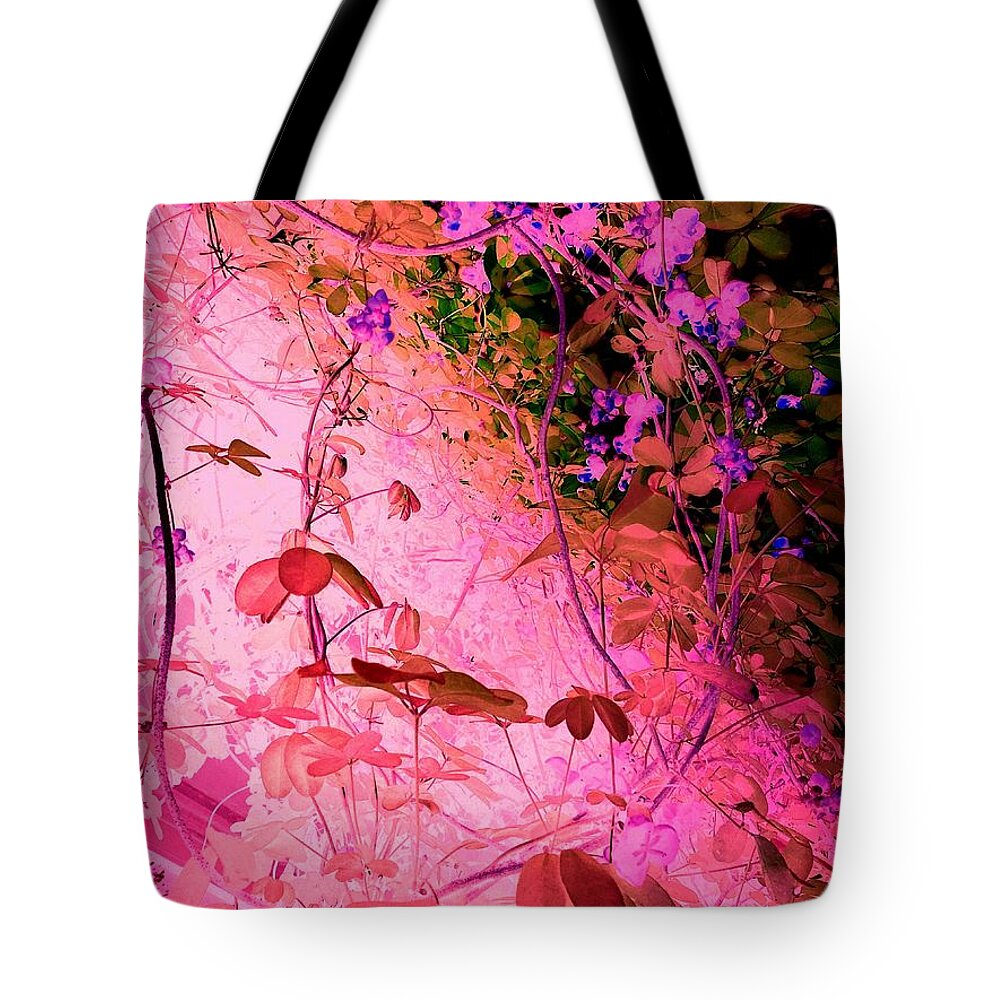 Photography Tote Bag featuring the photograph The Glowing Vine by Nancy Kane Chapman