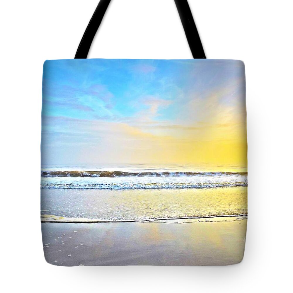 Art Tote Bag featuring the photograph The Golden Hour by Shelia Kempf