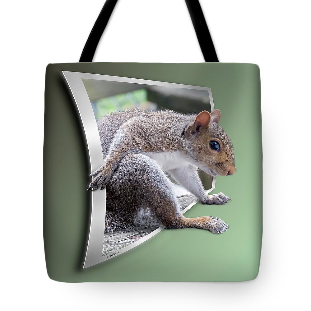 2d Tote Bag featuring the photograph The Great Escape by Brian Wallace