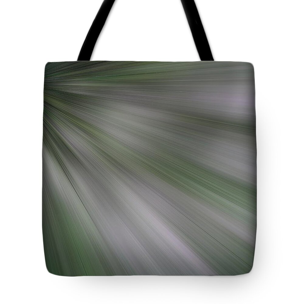 Green Tote Bag featuring the digital art The Green Array by Cheryl Charette