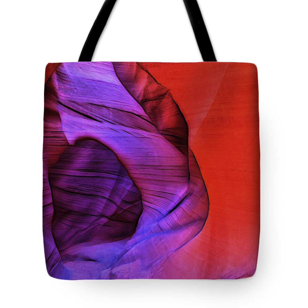 Evie Tote Bag featuring the photograph The Heart of the Matter by Evie Carrier
