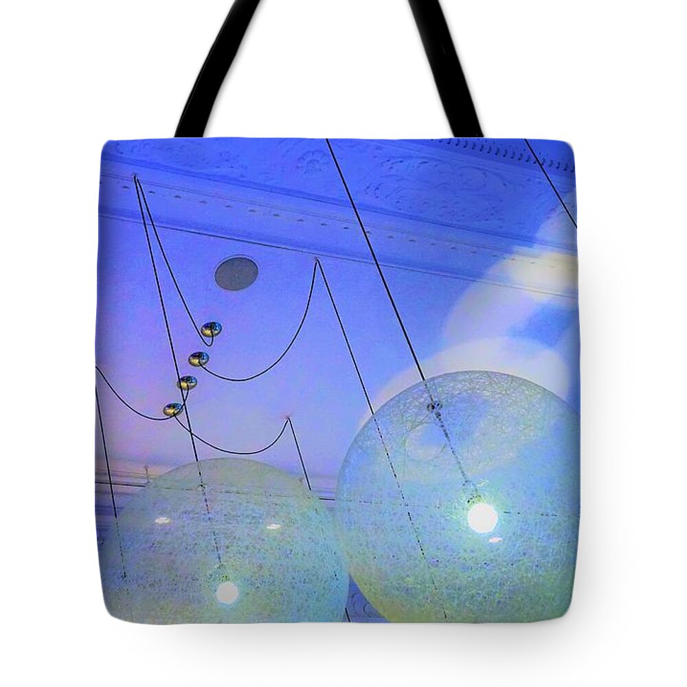 Lights Tote Bag featuring the photograph The High Lights by Merle Grenz