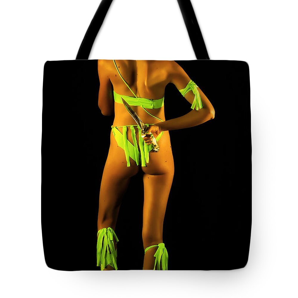 Artistic Photographs Tote Bag featuring the photograph The hunt by Robert WK Clark