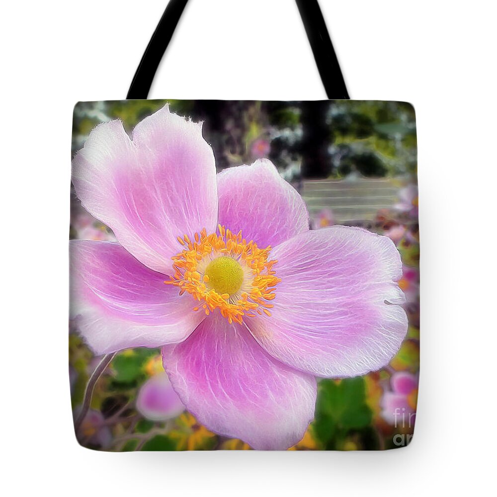 Flower Tote Bag featuring the photograph The Jewel of the Garden by Sue Melvin