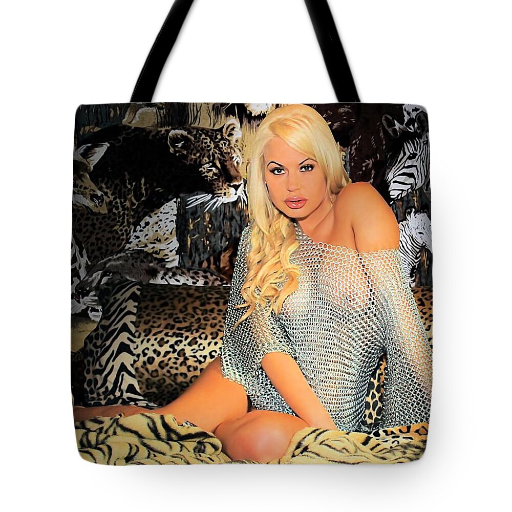 Fantasy Tote Bag featuring the photograph The Junglizer by Jon Volden