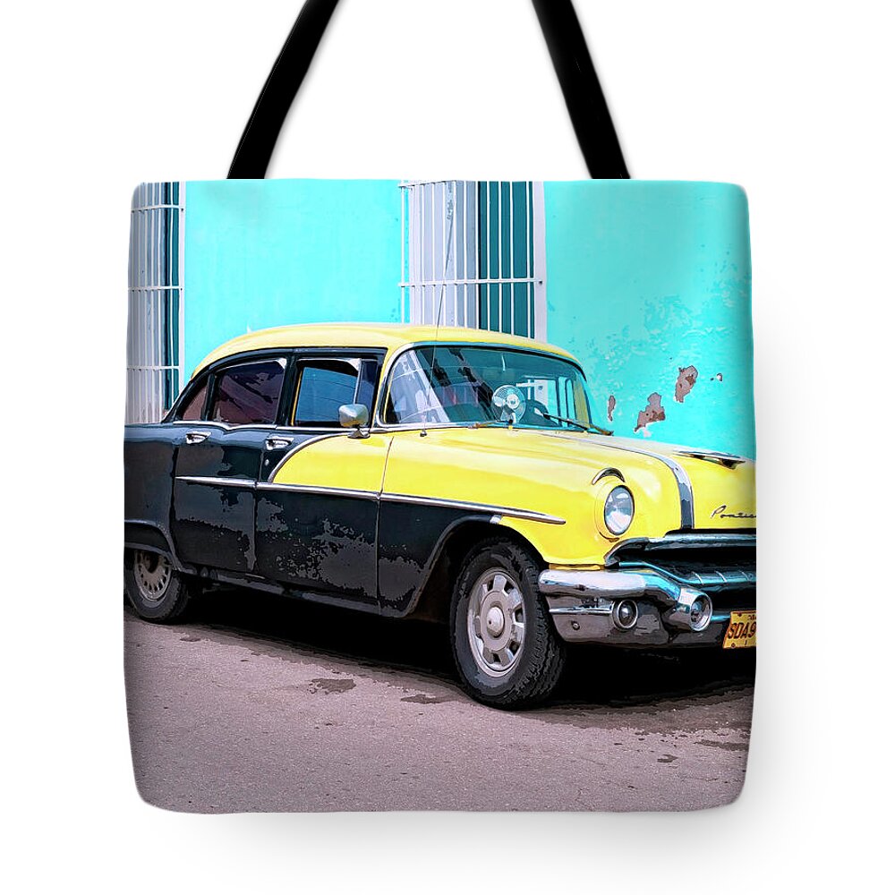 The Killer Bee Tote Bag featuring the mixed media The Killer Bee by Dominic Piperata