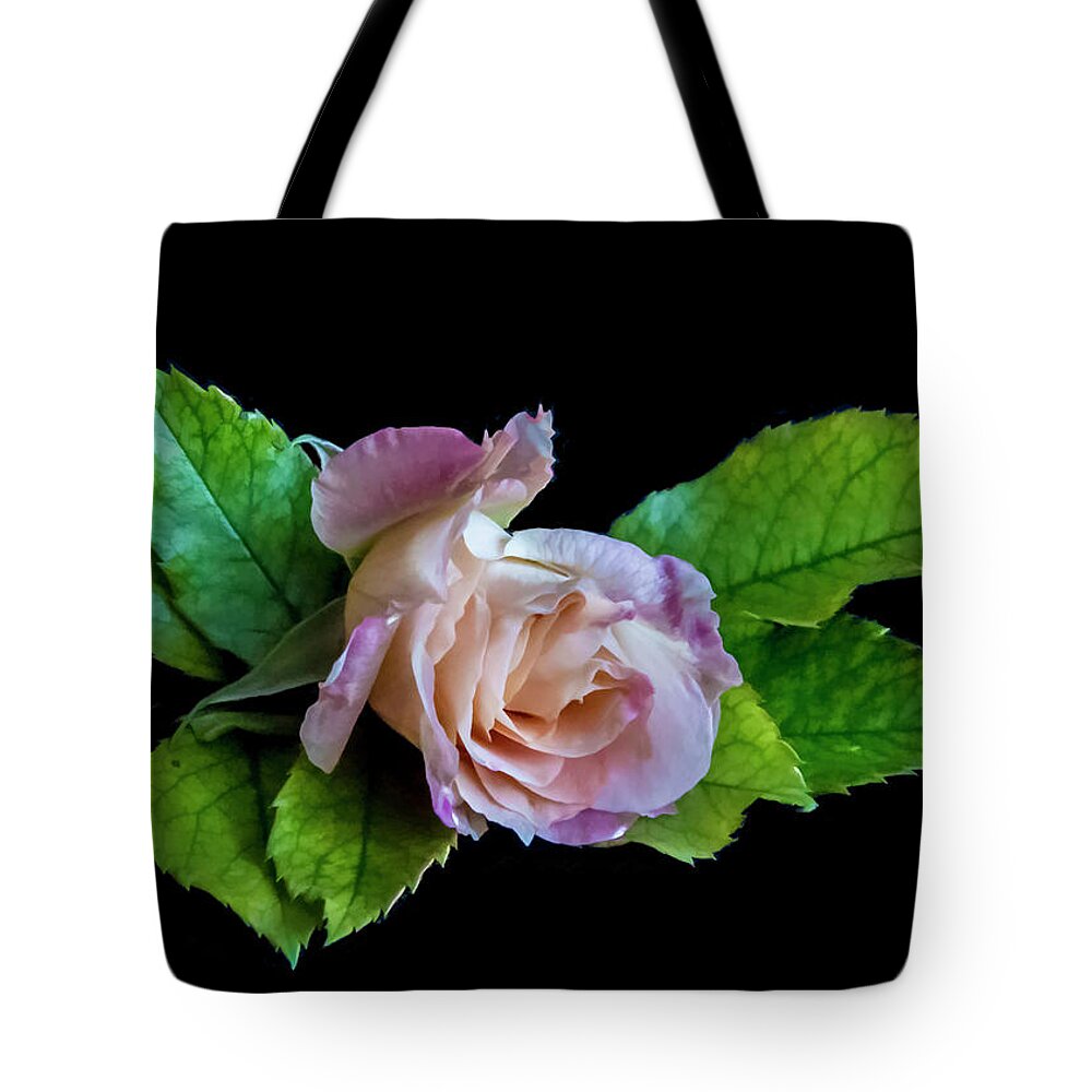 Rose Tote Bag featuring the photograph The Last Rose by Cathy Kovarik