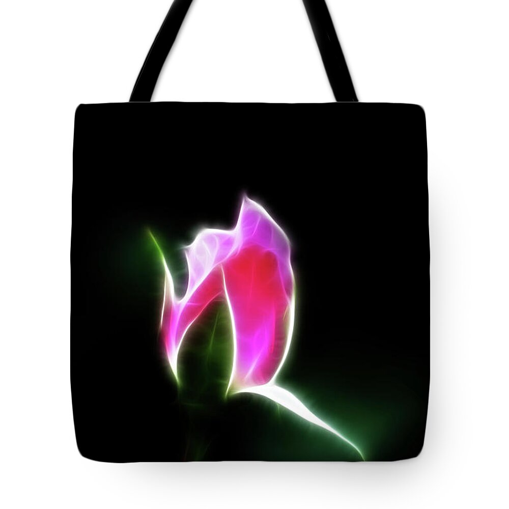Rose Tote Bag featuring the photograph The Light of Heaven Shining Down by Lisa Stanley