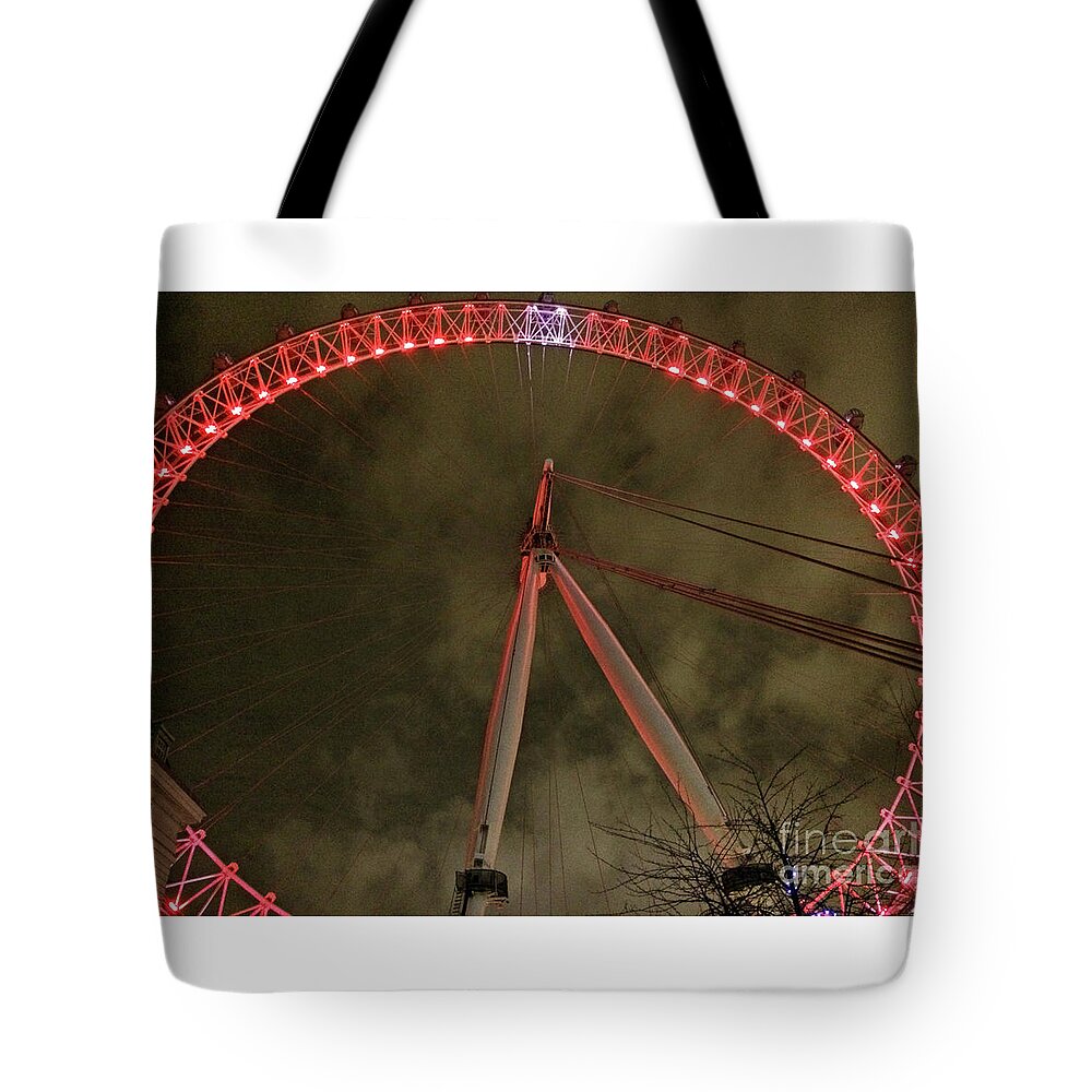 London Tote Bag featuring the photograph The London Eye by Doc Braham