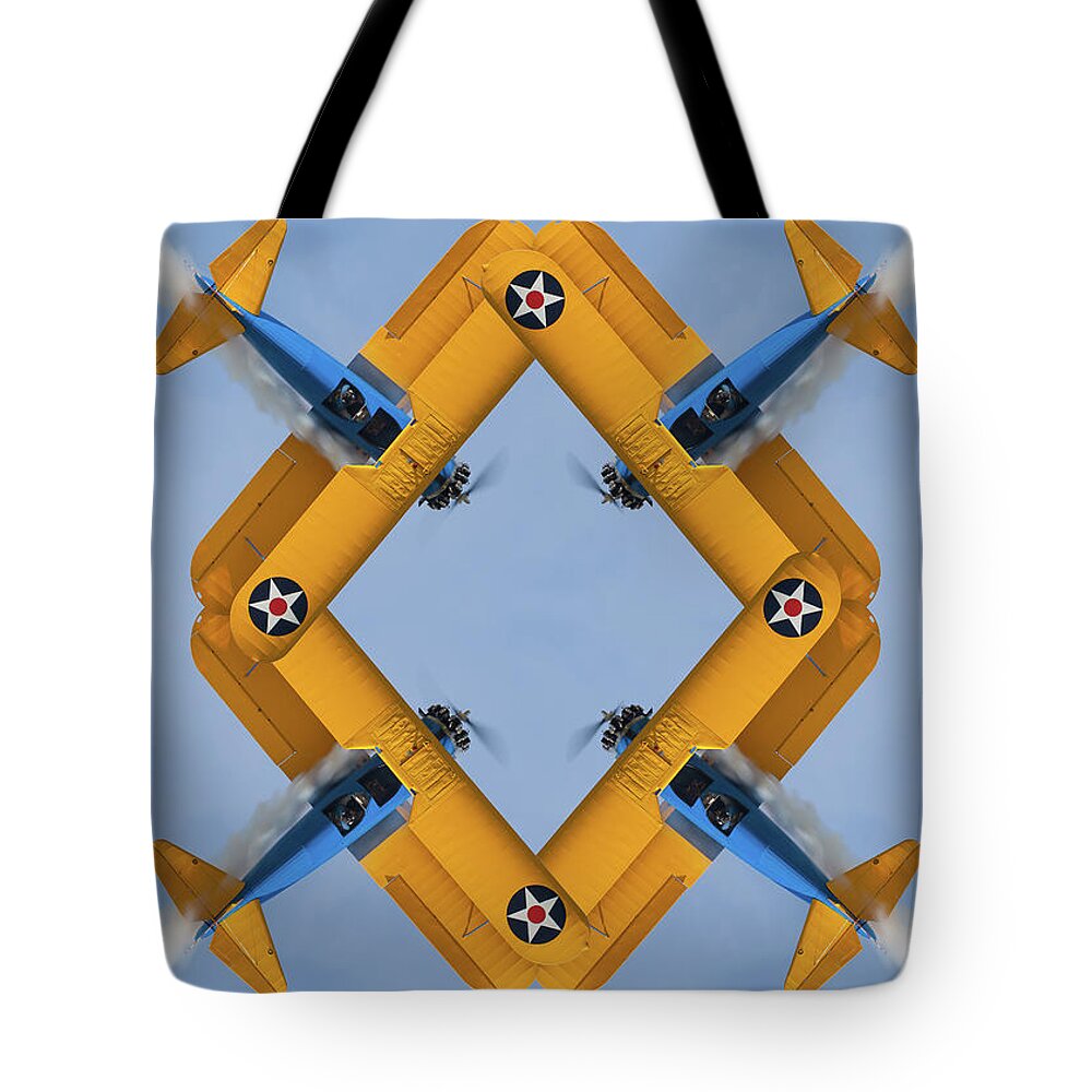 Stearman Tote Bag featuring the photograph The Mohrbeous Strip by Jay Beckman