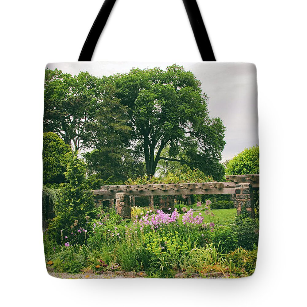 Wave Hill Tote Bag featuring the photograph The Monocot Garden by Jessica Jenney